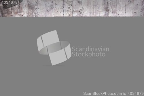 Image of Grunge style of Poland flag on a brick wall