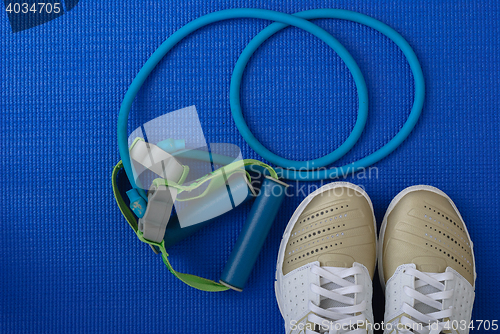 Image of Sport. Outfit for exercises.