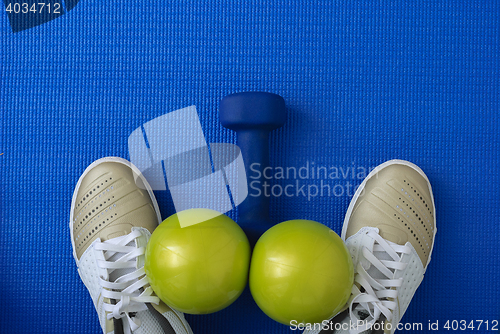 Image of Sport. Outfit for exercises.
