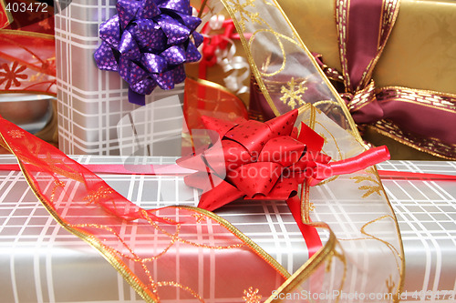Image of presents close up