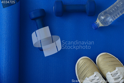 Image of Sport. Outfit for exercises.