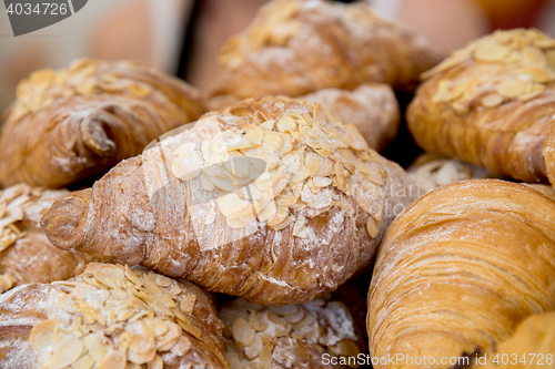 Image of fresh baked cookies fluffy croissants pastries