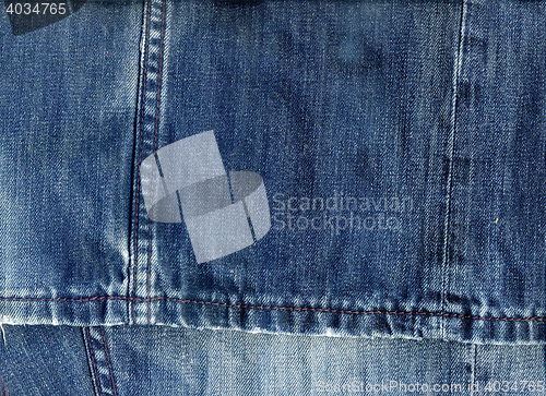 Image of Jeans Fabric  Background