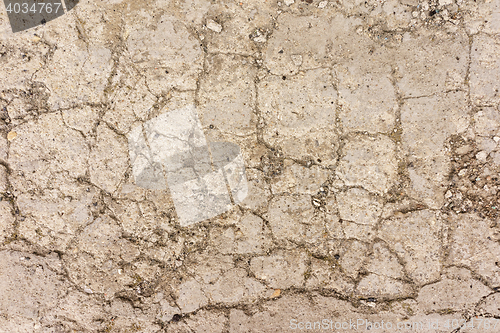 Image of Cracked Cement Background