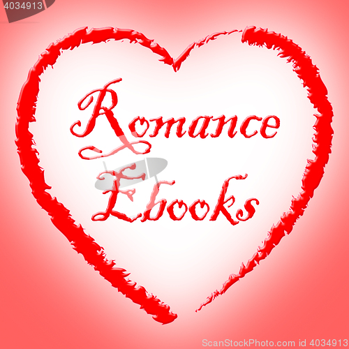 Image of Romance Ebooks Represents Boyfriend Adoration And Love