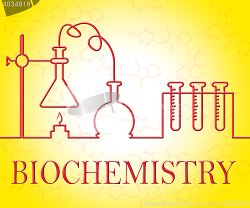 Image of Biochemistry Research Represents Analysis Instruments And Assessment