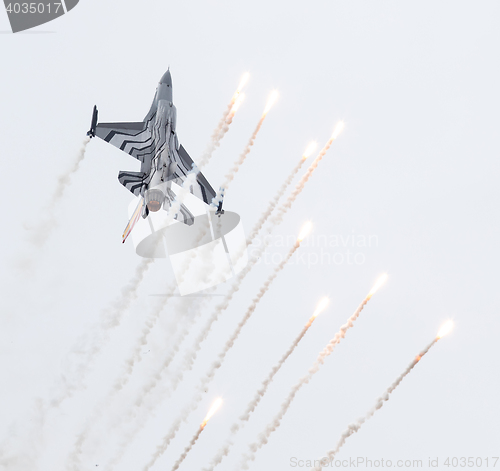 Image of LEEUWARDEN, THE NETHERLANDS-JUNE 10, 2016: Belgium - Air Force G