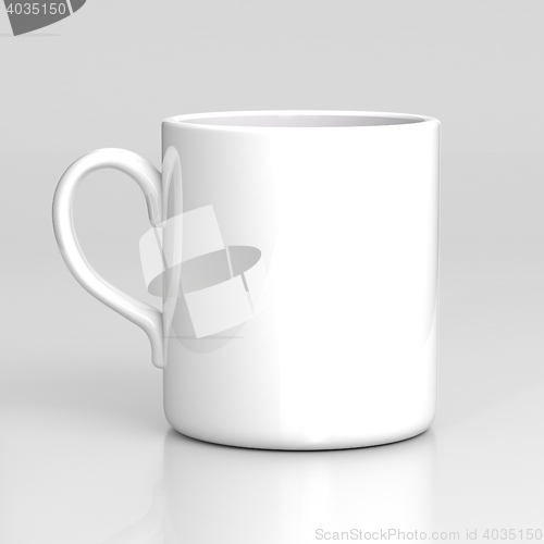 Image of White coffee mug