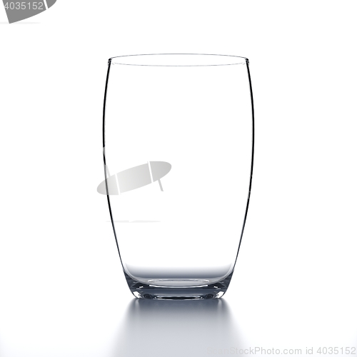 Image of Water Glass on Black