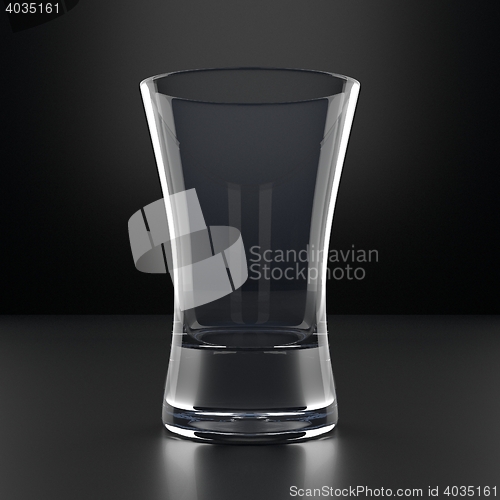 Image of Empty Vodka Glass