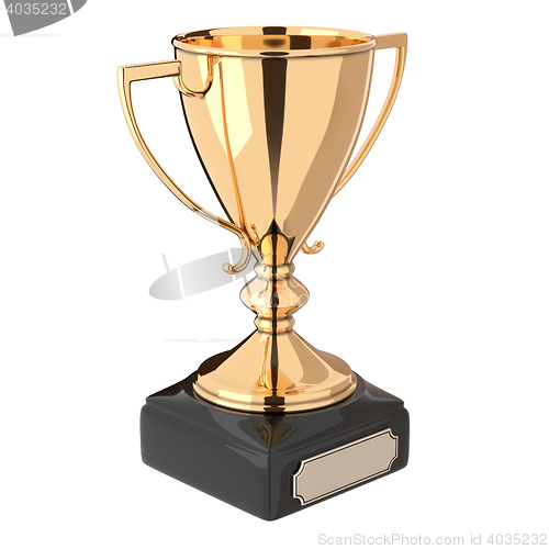 Image of Golden trophy