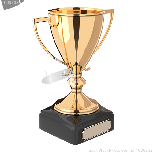 Image of Golden trophy