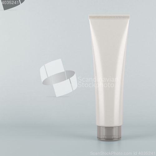 Image of White tube mockup