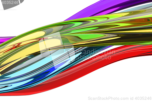 Image of Abstract wave design