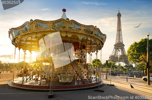 Image of Carousel in Paris