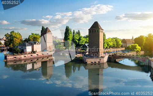 Image of Covered bridge in Strasbourgh