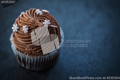 Image of Chocolate cupcakes desert