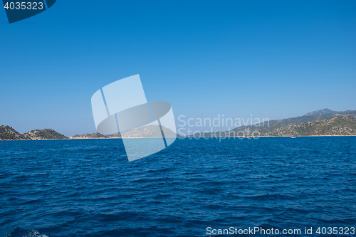 Image of ancient city on the Kekova