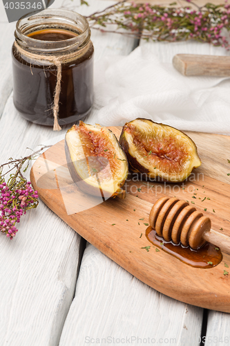 Image of Figs and honey