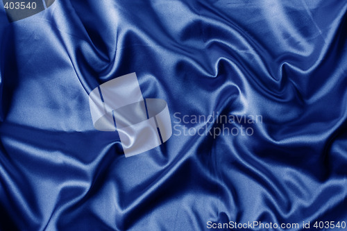 Image of elegant blue satin background