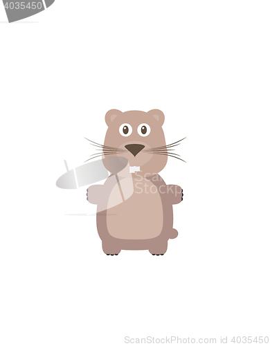 Image of Funny hampster character