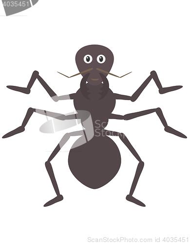 Image of Funny ant character