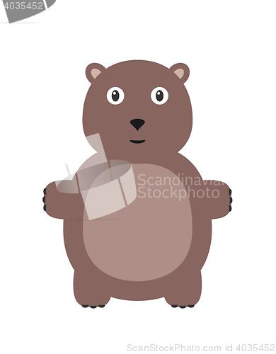 Image of Funny bear character