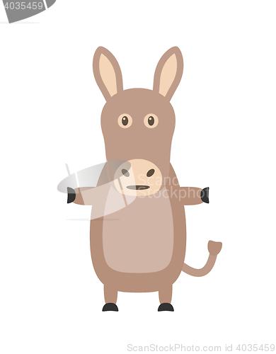 Image of Funny donkey character