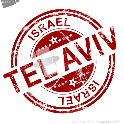 Image of Red Tel Aviv stamp 