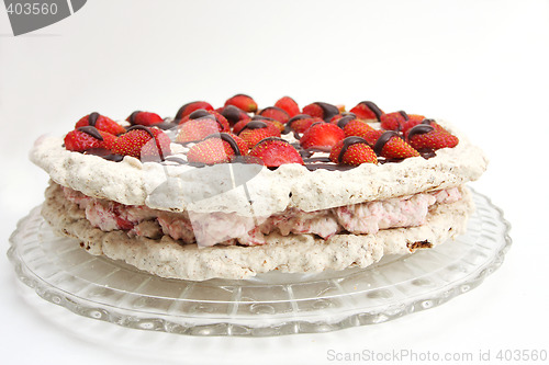 Image of strawberry cake