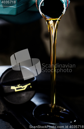 Image of Fresh motor oil