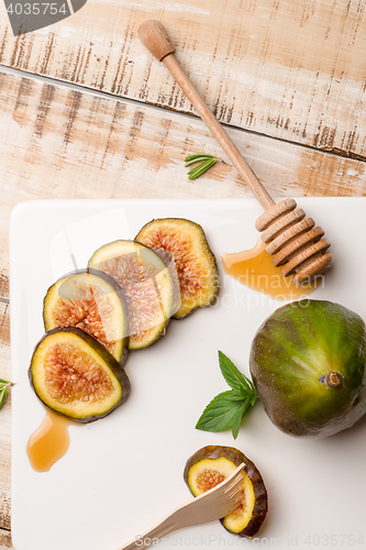 Image of Figs and honey