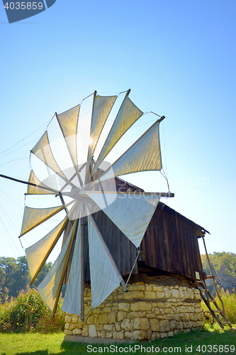 Image of Medieval windmill in Sibiu city