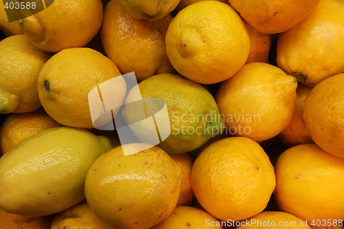 Image of lemon background