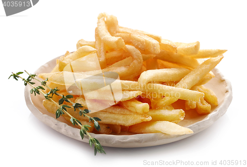 Image of plate of french fries