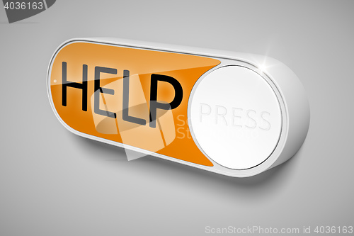 Image of a dash button to order help