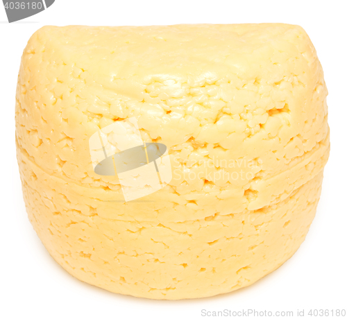 Image of cheese on white