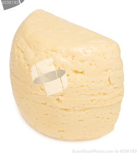 Image of cheese on white
