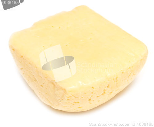 Image of cheese on white