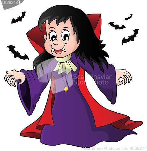 Image of Vampire girl theme image 1