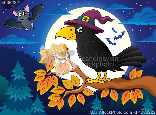Image of Witch crow theme image 2