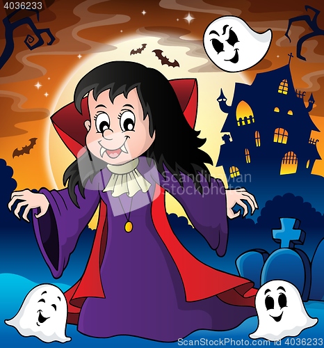 Image of Vampire girl theme image 3