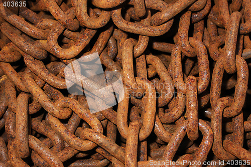 Image of Rusty chain