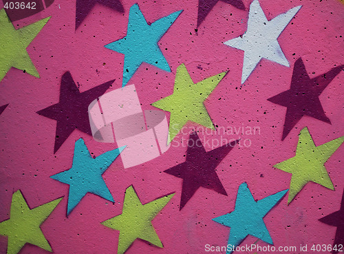 Image of pink stars