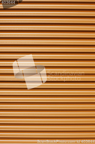 Image of orange tin sheet