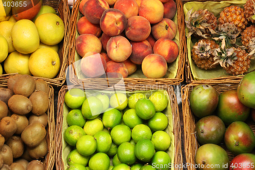 Image of market fruits