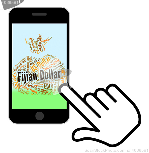 Image of Fijian Dollar Means Forex Trading And Banknotes