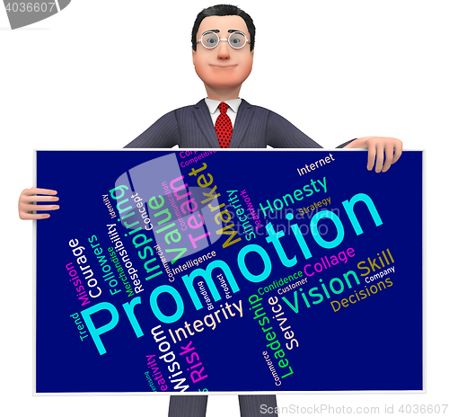Image of Promotion Words Shows Merchandise Clearance And Closeout