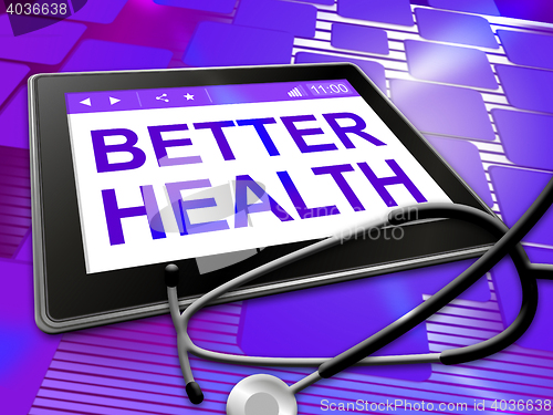 Image of Better Health Indicates Preventive Medicine And Best