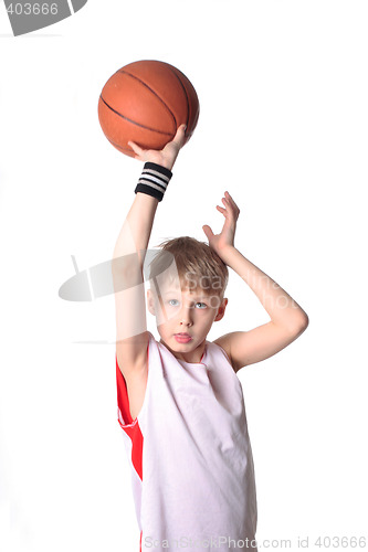 Image of basketball boy